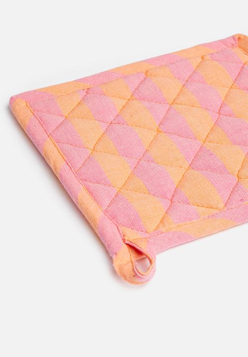 Excellent Houseware - Spring pot holder - Orange