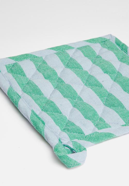 Excellent Houseware - Spring pot holder - Blue