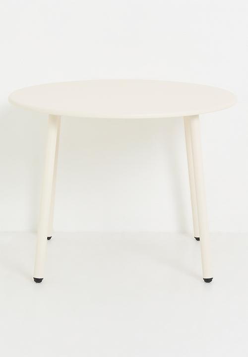 H&S - Outdoor Fernwood Garden Set of 4 - White