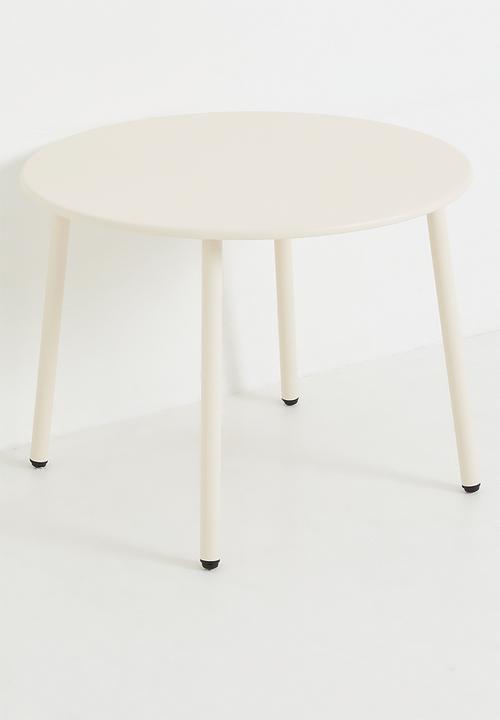 H&S - Outdoor Fernwood Garden Set of 4 - White
