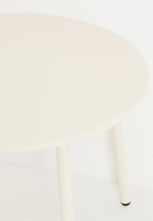 H&S - Outdoor Fernwood Garden Set of 4 - White