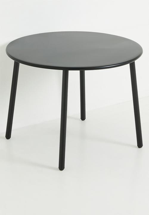 H&S - Outdoor Fernwood Garden Set of 4 - Black