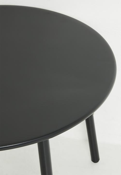 H&S - Outdoor Fernwood Garden Set of 4 - Black