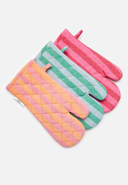 Excellent Houseware - Spring oven glove - Pink