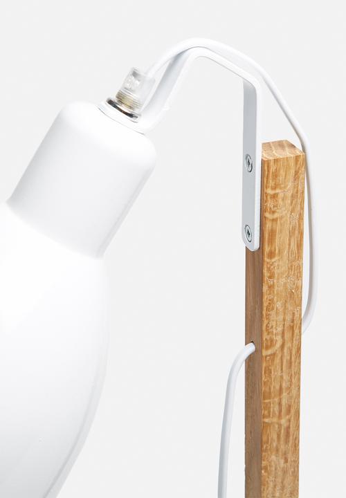 Sixth Floor - Emile desk lamp - white