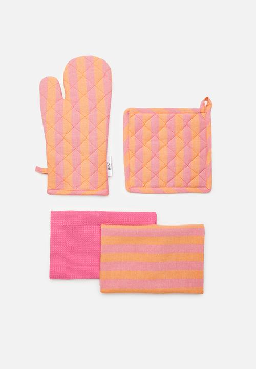 Excellent Houseware - Spring oven glove - Orange