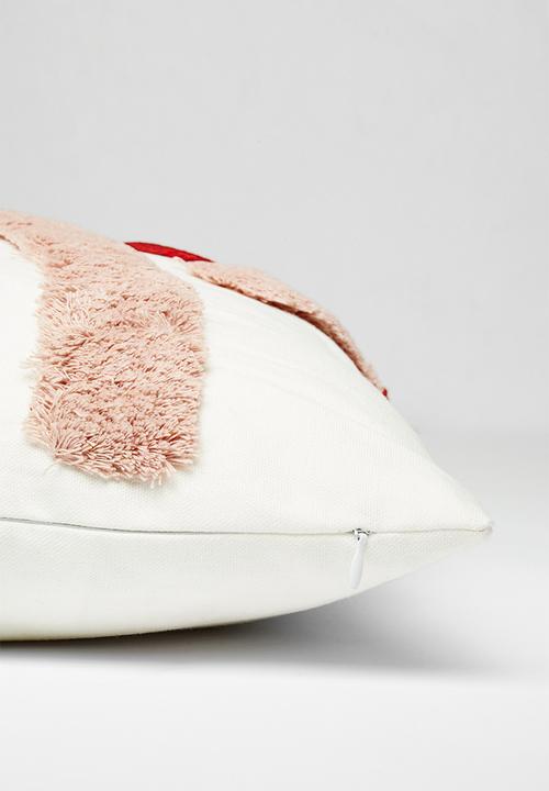 Pop Candy - Tufted rainbow cushion - multi