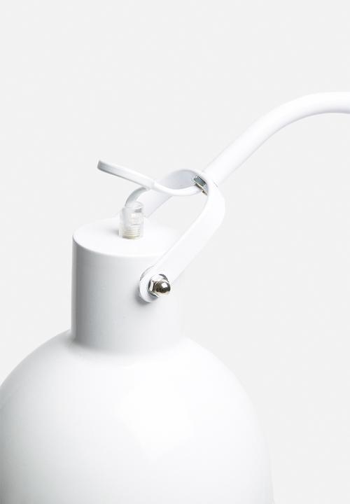 Sixth Floor - Lauren desk lamp - white