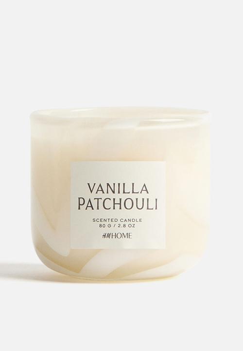 H&M - Scented candle in glass holder - vanilla patchouli