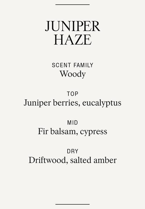 H&M - Scented candle in glass holder - juniper haze
