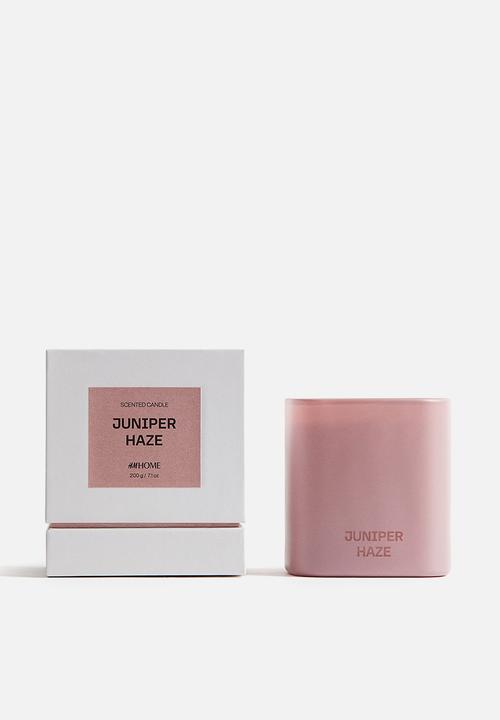 H&M - Scented candle in glass holder - juniper haze