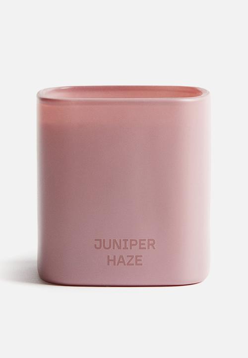 H&M - Scented candle in glass holder - juniper haze