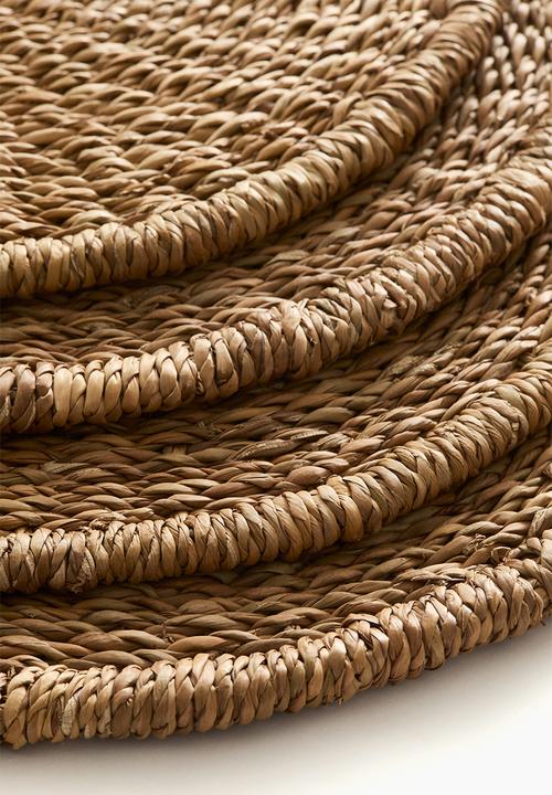 H&M - 4-Pack seagrass place mats - brown