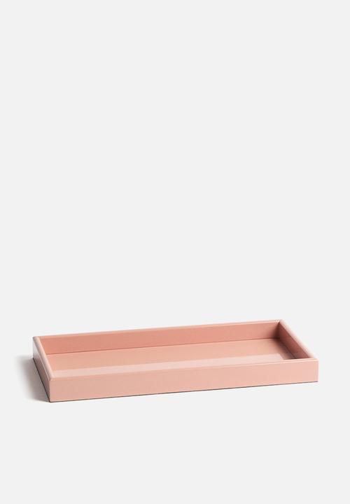 H&M - Rectangular tray - pink