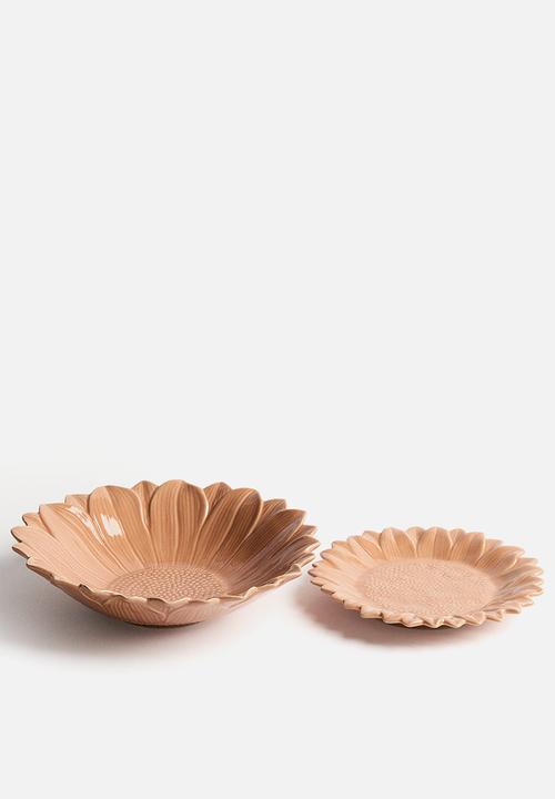 H&M - Stoneware serving bowl - orange