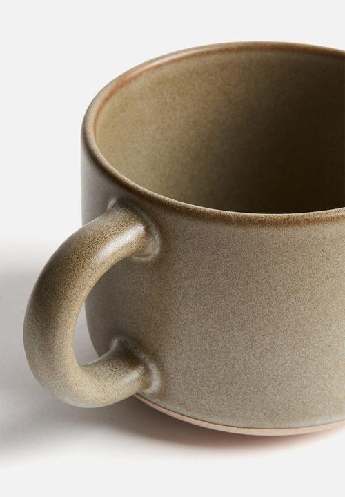 H&M - Reactive-glaze stoneware mug - beige