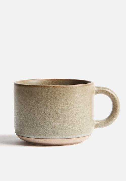 H&M - Reactive-glaze stoneware mug - beige