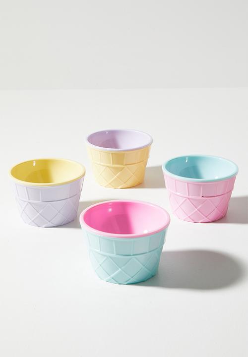 Excellent Houseware - Ice Cream Ps Coupe Set - multi