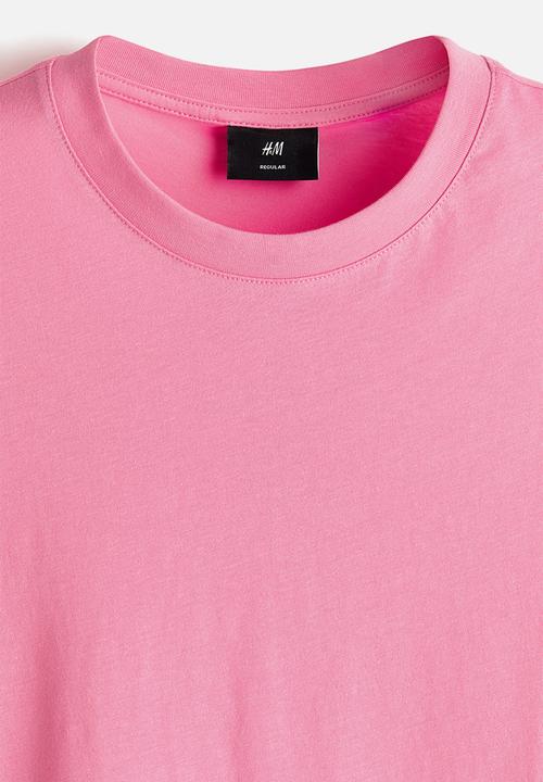 H&M - Regular fit t-shirt - pink