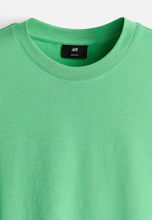 H&M - Regular fit t-shirt - green