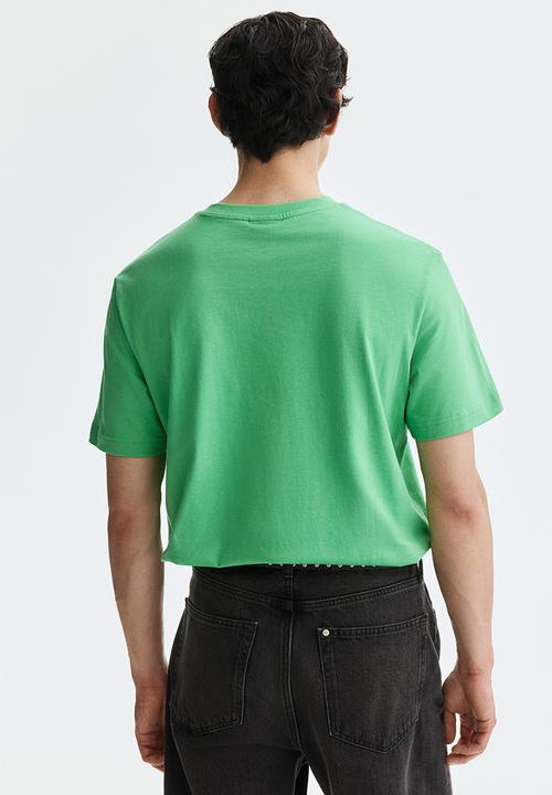 H&M - Regular fit t-shirt - green