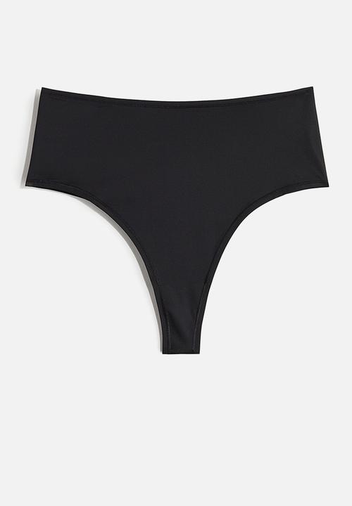 H&M - 3-Pack microfibre brazilian briefs - black