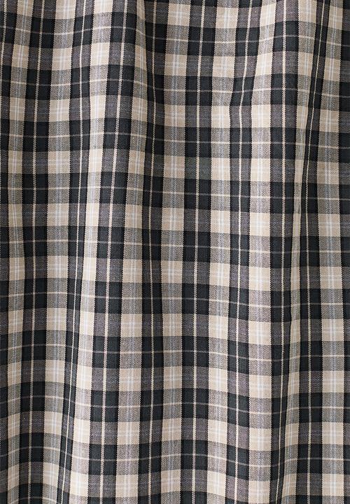 H&M - Relaxed fit poplin trousers - grey/checked