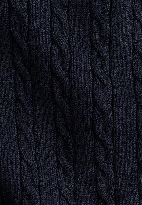 H&M - Cable-knit cardigan - navy blue