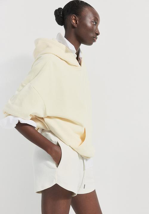 H&M - Hoodie - light yellow