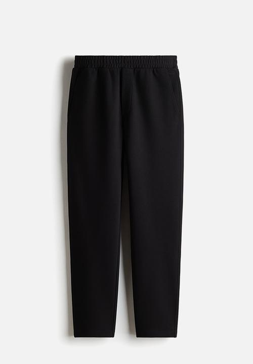 H&M - Regular fit joggers - black