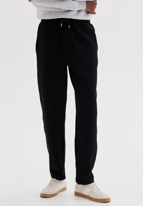 H&M - Regular fit joggers - black