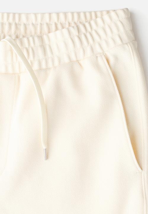 H&M - Regular fit joggers - cream