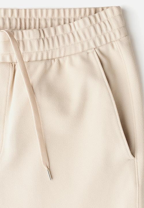 H&M - Regular fit joggers - light beige