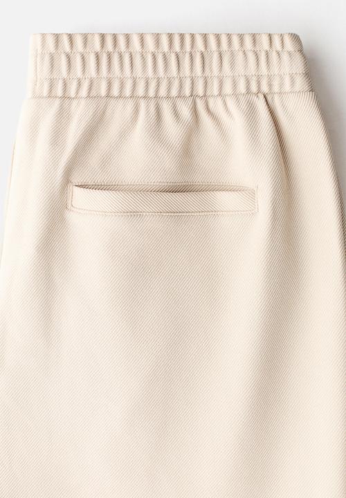H&M - Regular fit joggers - light beige