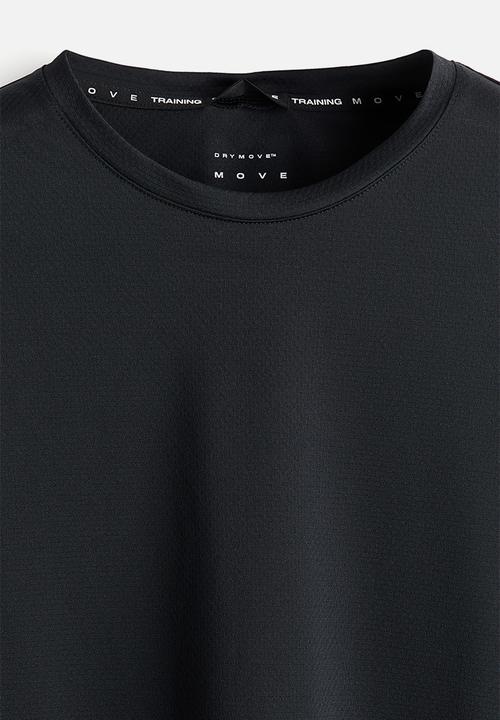 H&M - Regular fit sports vest top with drymove - black