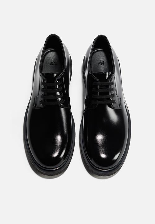 H&M - Blucher shoes - black