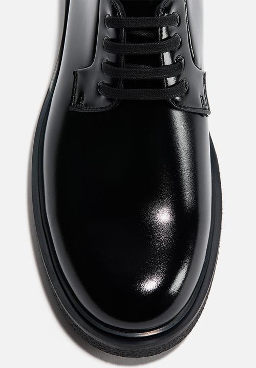 H&M - Blucher shoes - black