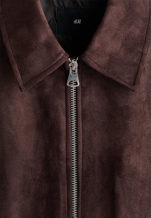 H&M - Collared jacket - dark brown
