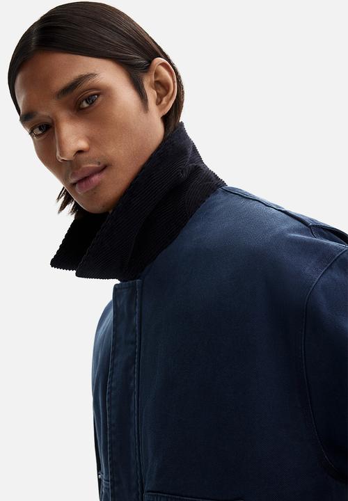 H&M - Short workwear jacket - dark blue
