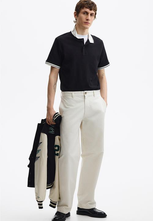 H&M - Polo shirt - black