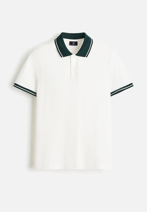 H&M - Polo shirt - white