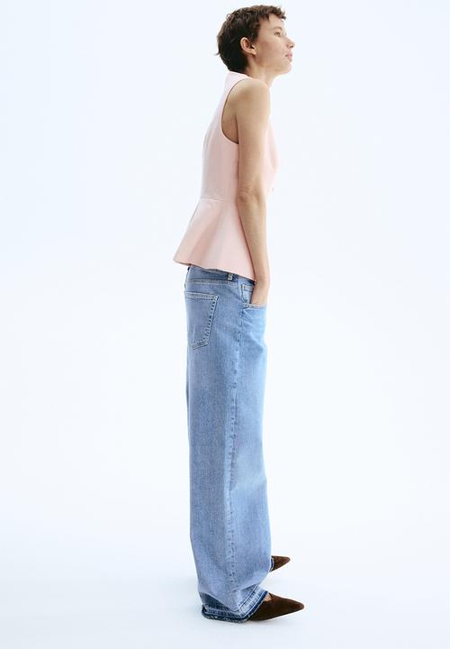 H&M - Peplum waistcoat - pink