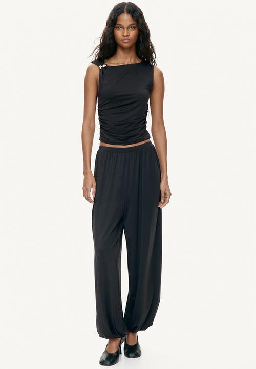 H&M - Draped top - black