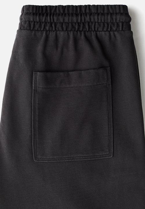 H&M - Relaxed fit cotton joggers - dark grey