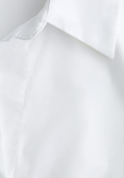 H&M - Fitted shirt - white
