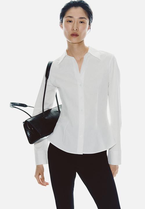 H&M - Fitted shirt - white