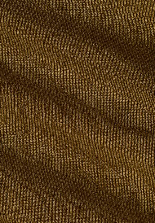 H&M - Rib-knit cardigan - dark khaki green