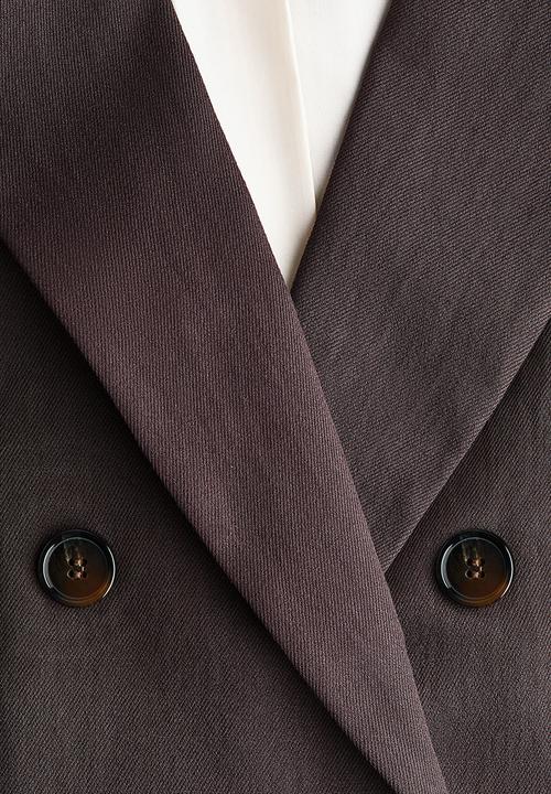 H&M - Blazer - dark brown