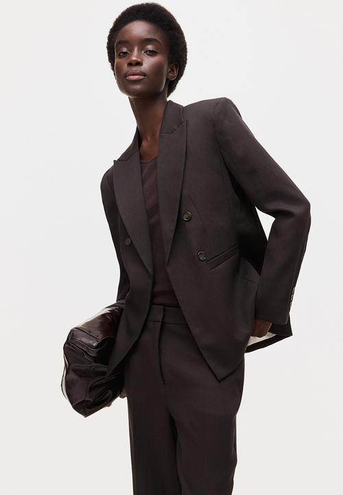 H&M - Blazer - dark brown