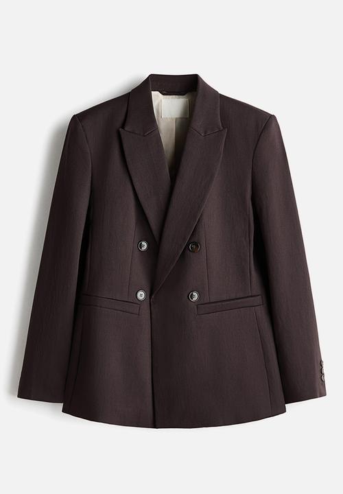 H&M - Blazer - dark brown